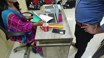 Sizzling Indian Milf Gets Pounded By Her Office Peon In Steamy Hindi Audio