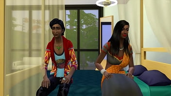 Caught In The Act By His Curvy Indian Stepmom, She Takes Charge And Guides Him To Lose His Virginity In Her Bedroom.