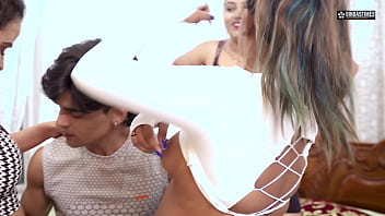 Desi Yoga Instructor Ravaged By Dominant Women In Outdoor Orgy