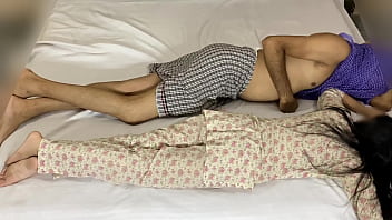 Mother-in-law And I Shared The Bed, Fucking Nonstop Through The Night.